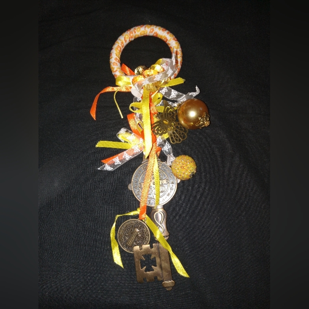 Saint Benedict Key Hanging Decor Christian HANG ANYWHERE